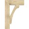 Ekena Millwork Legacy Block Rough Sawn Bracket, Douglas Fir, 6"W x 24"D x 36"H BKT06X24X36LEC05RDF - alternate 3
